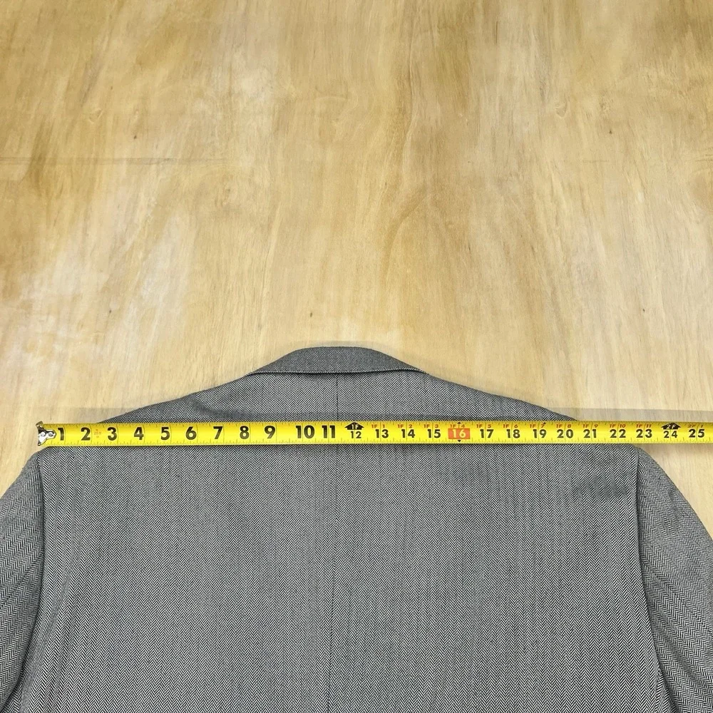 OAK HILL Big & Tall Blazer Sport Coat‎ Mens 2XLT (50/52L) Long Polyester Gray